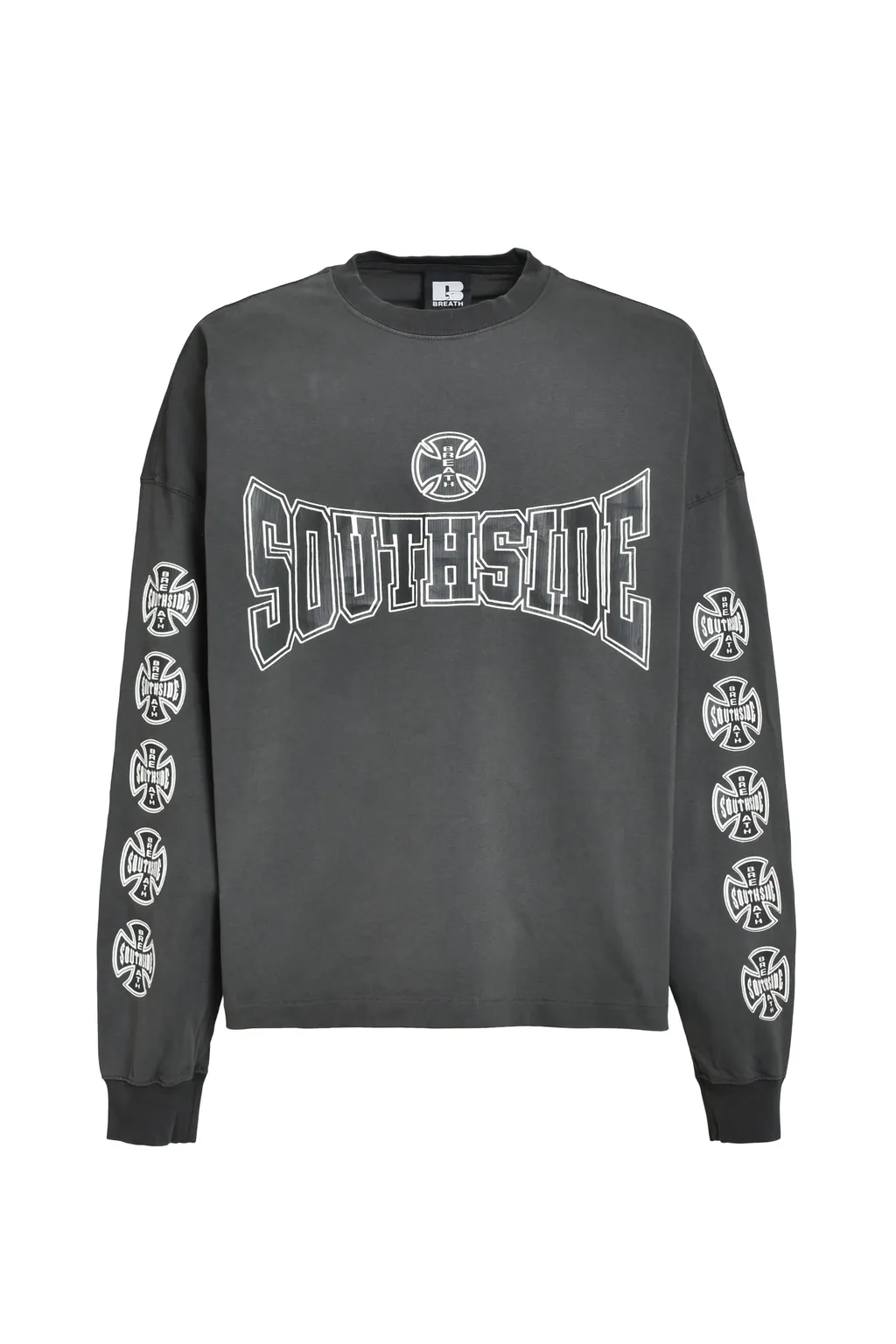 Southside Cross Ls Tee / Black