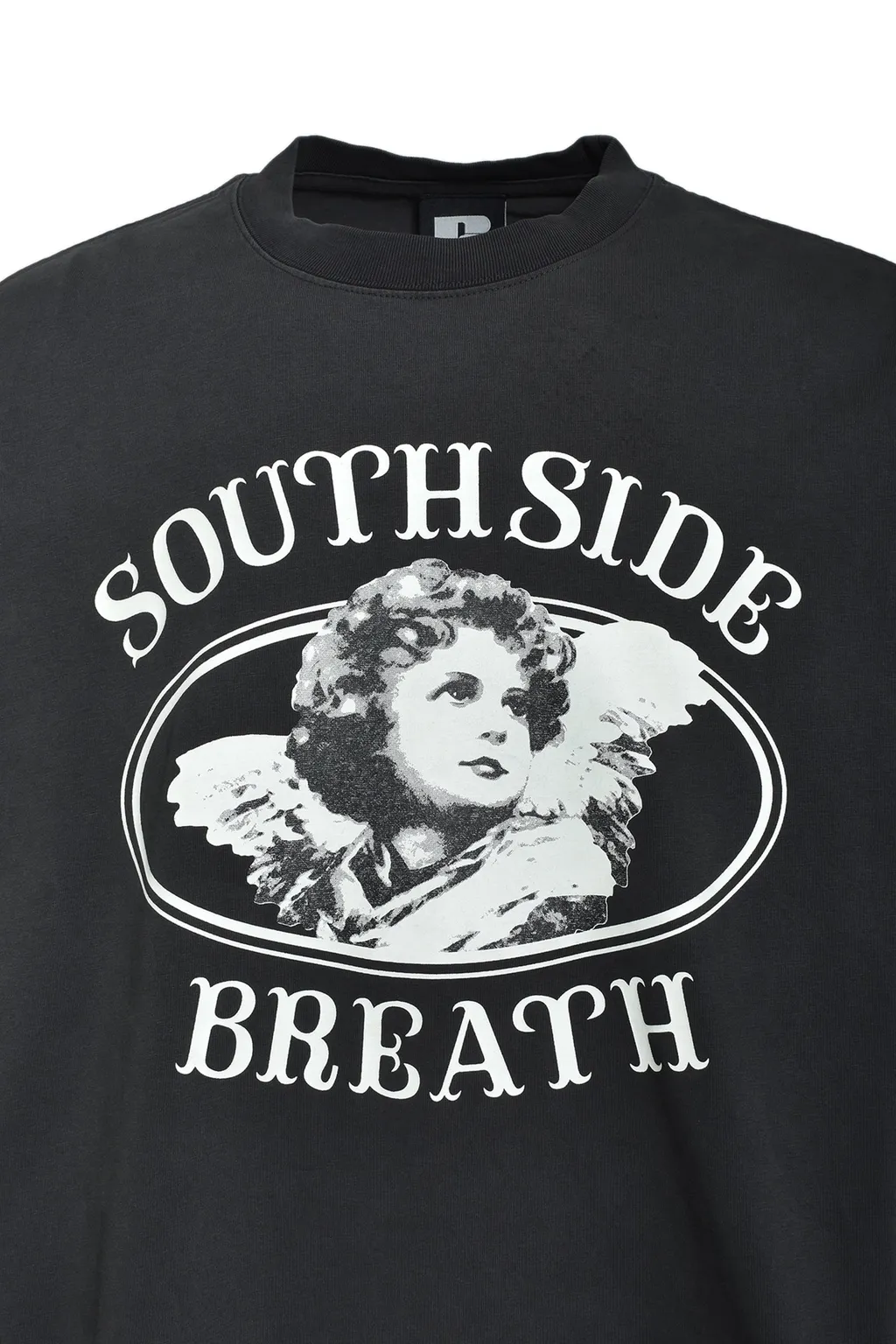 Angel Logo Ls Tee / Black