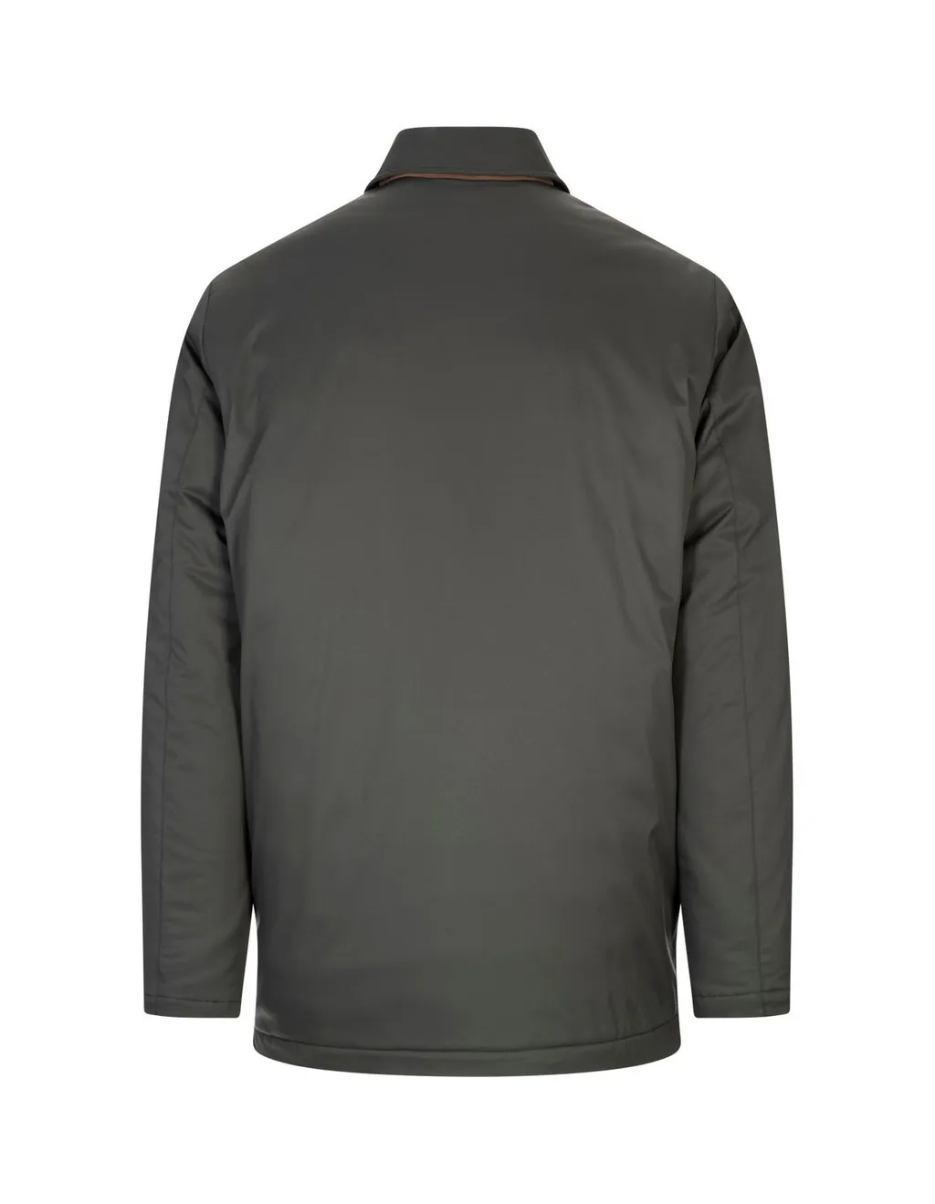 Kiton Long-Sleeved Buttoned Down Jacket