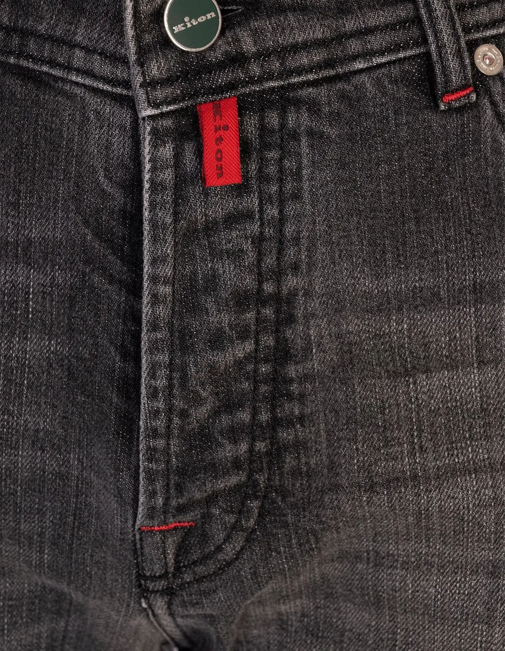 Kiton Straight-Leg Slim Fit Jeans