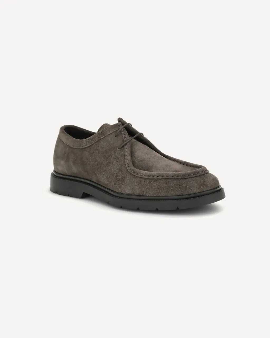 Kiton Suede Lace-Up Shoes