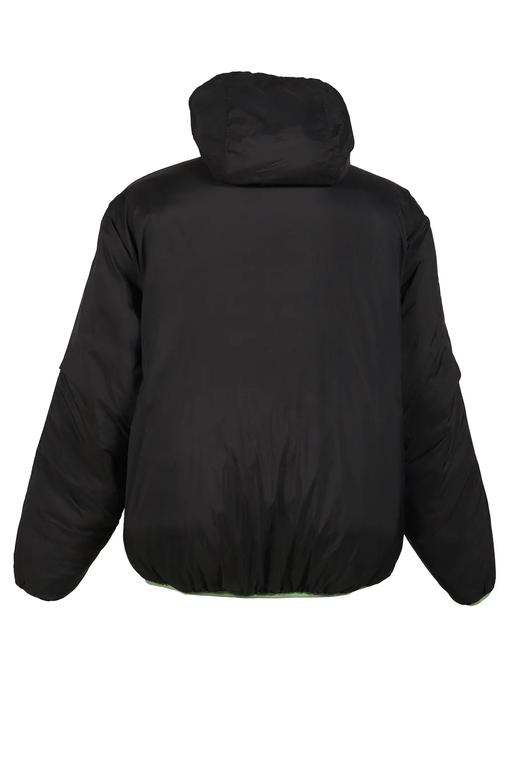 Tech Reversible Climbers Puff Jacket / Grn Blk