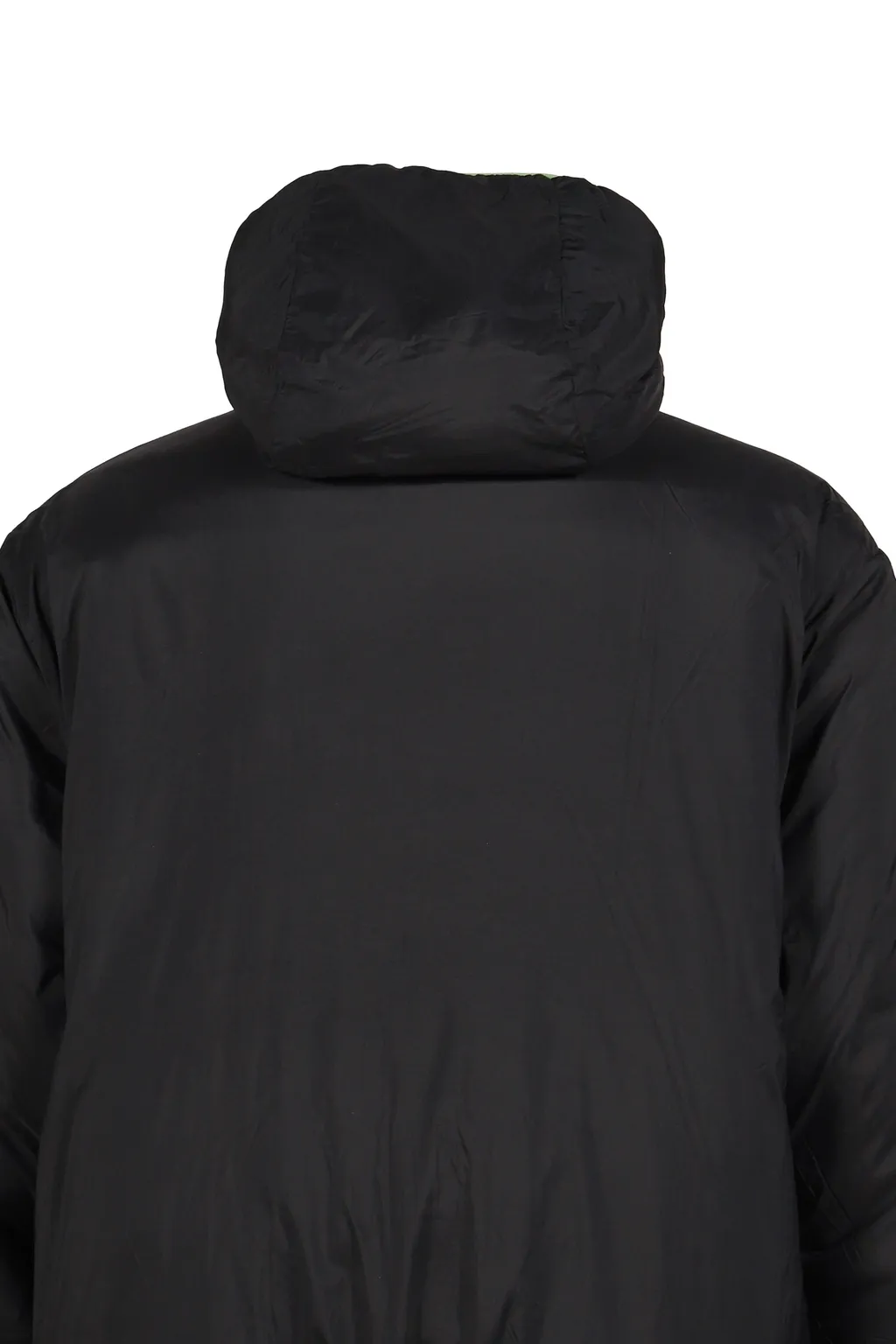 Tech Reversible Climbers Puff Jacket / Grn Blk