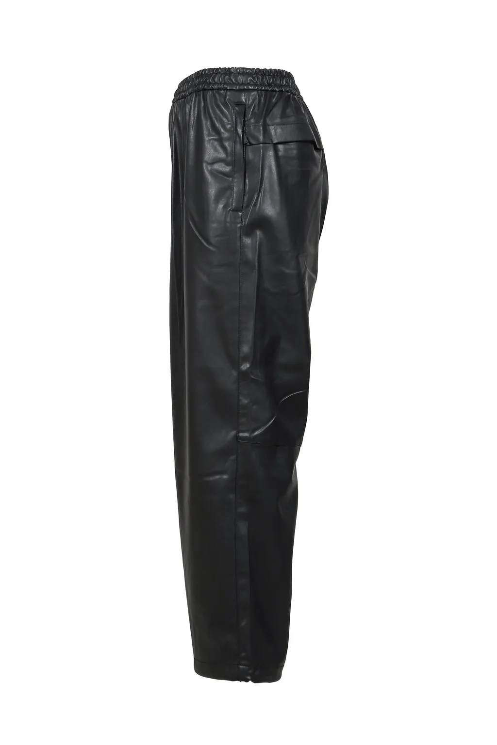 Tech Synthetic Skin Windbreaker Pants / Blk