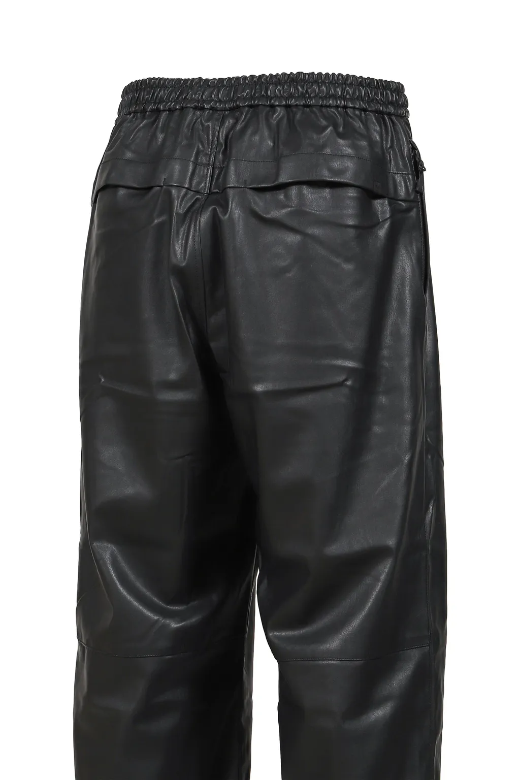 Tech Synthetic Skin Windbreaker Pants / Blk