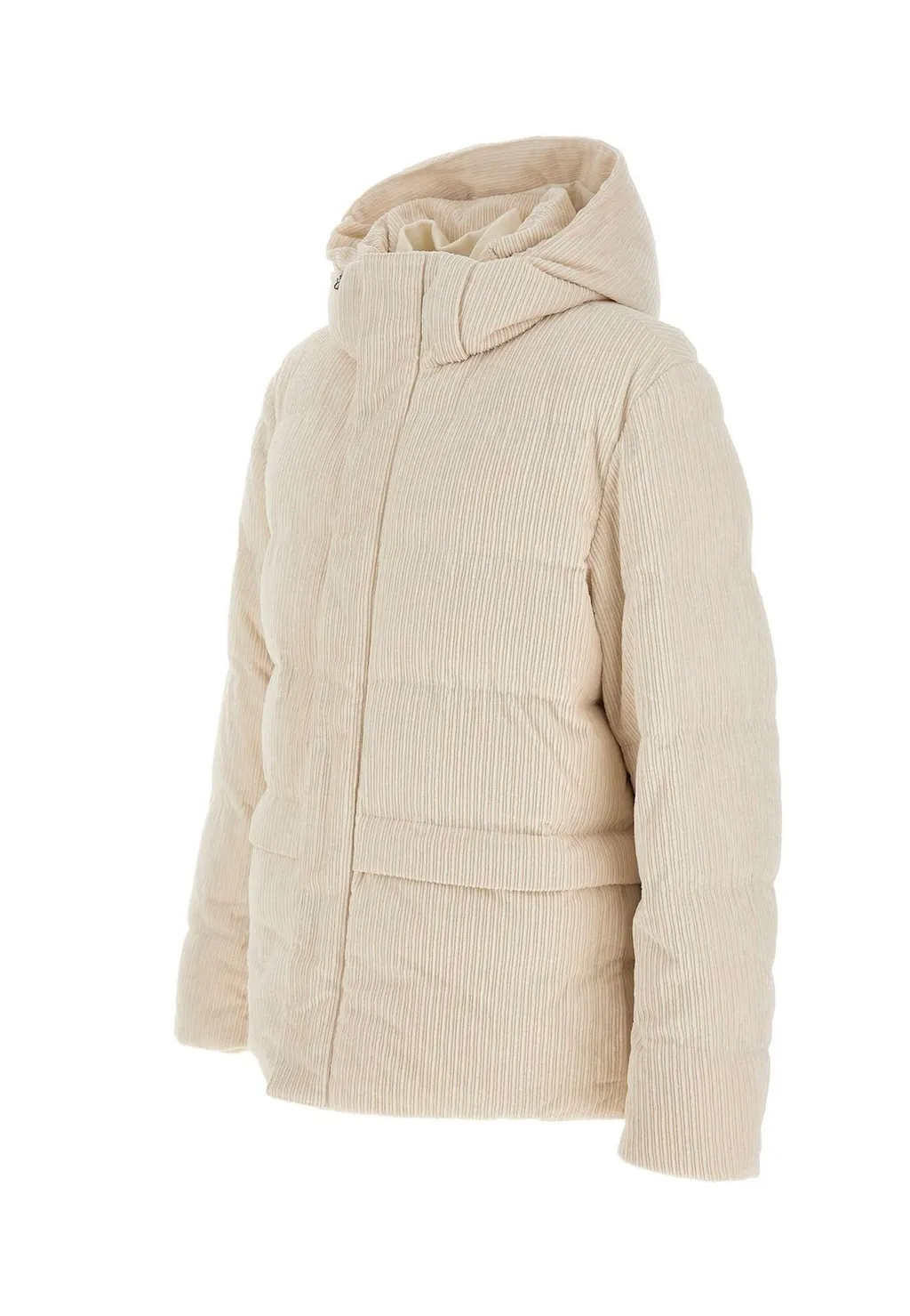 Kiton Quilted Hooded Down Coat