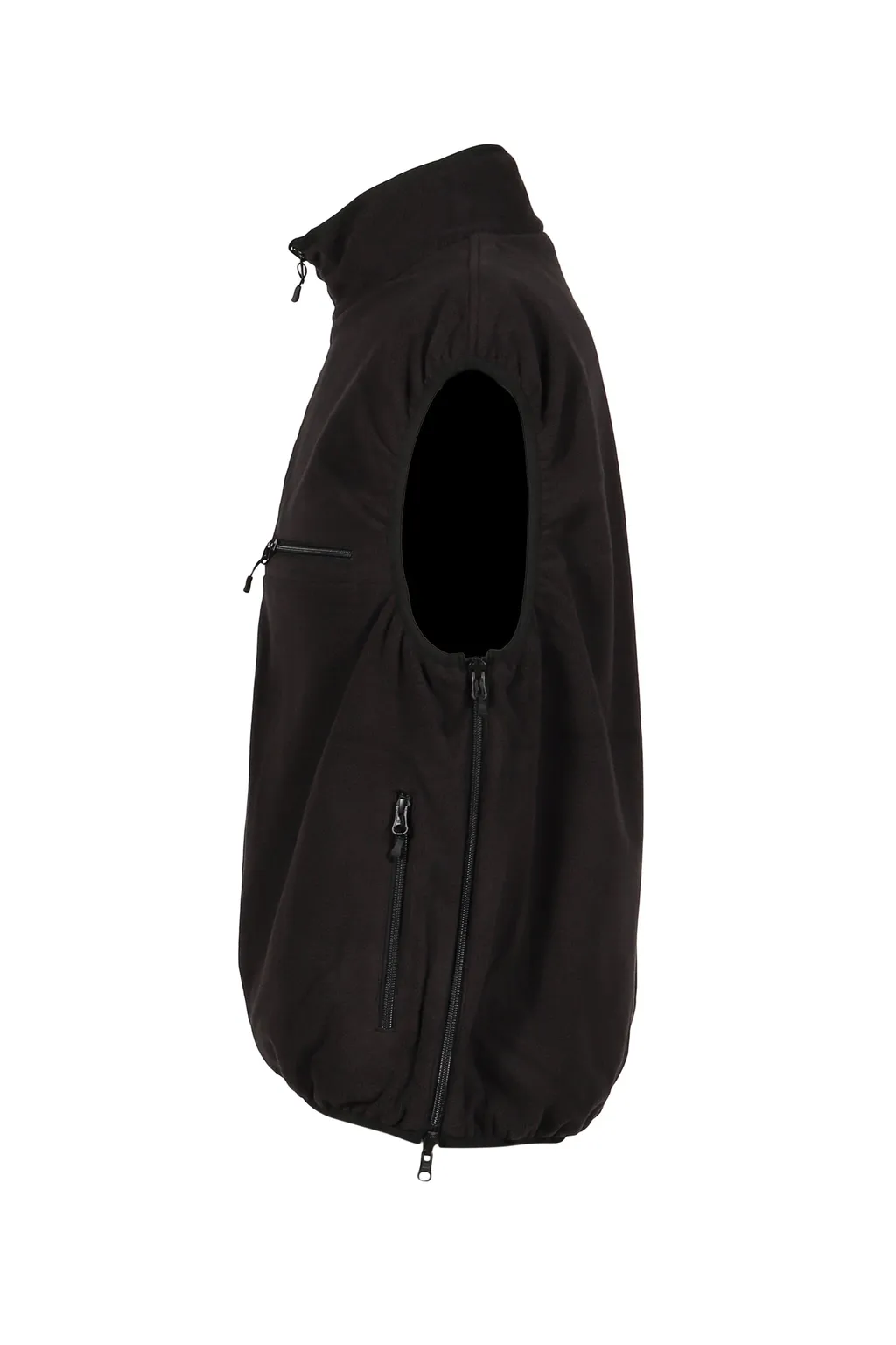 Tech Reversible Pullover Puff Vest / Blk
