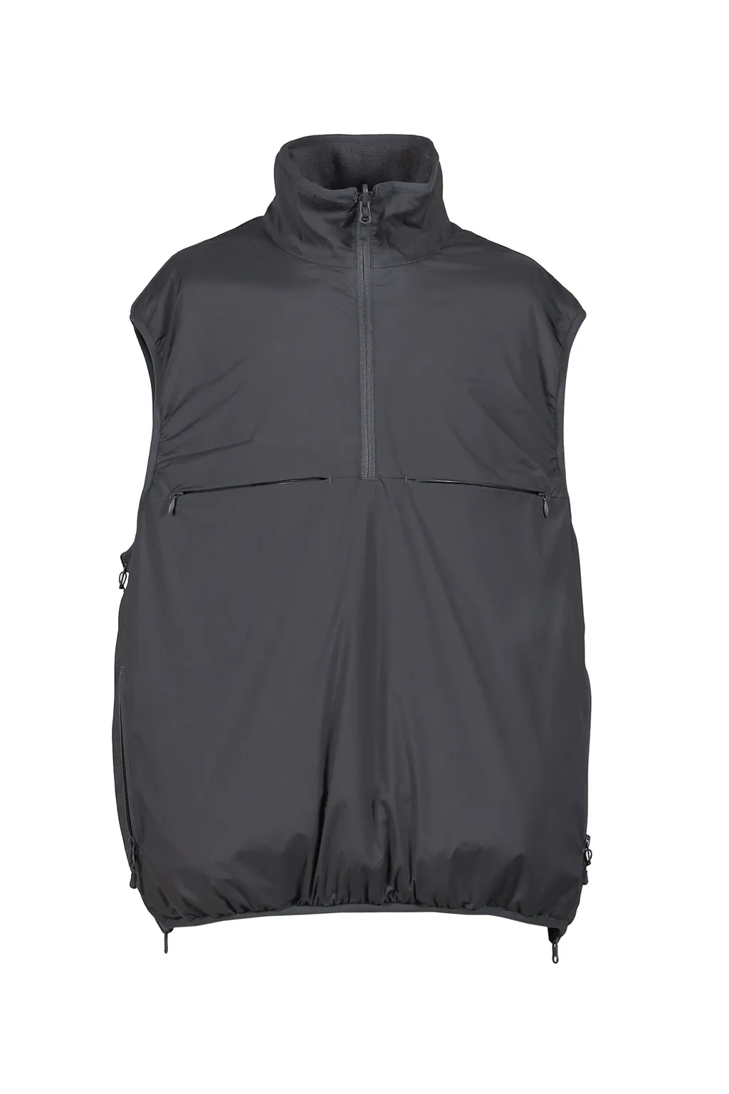 Tech Reversible Pullover Puff Vest / Cha