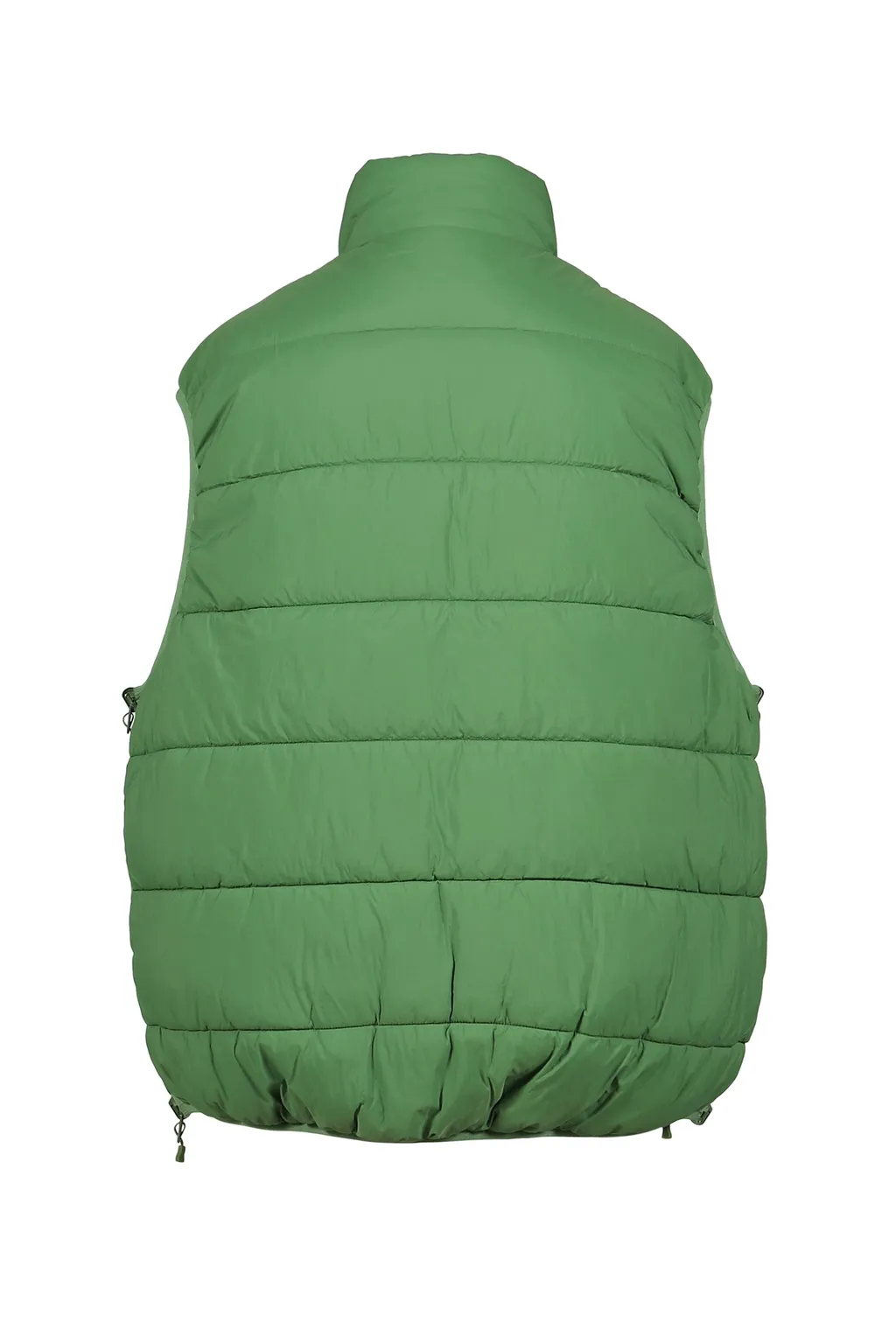Tech Reversible Climbers Puff Vest / Grn Blk