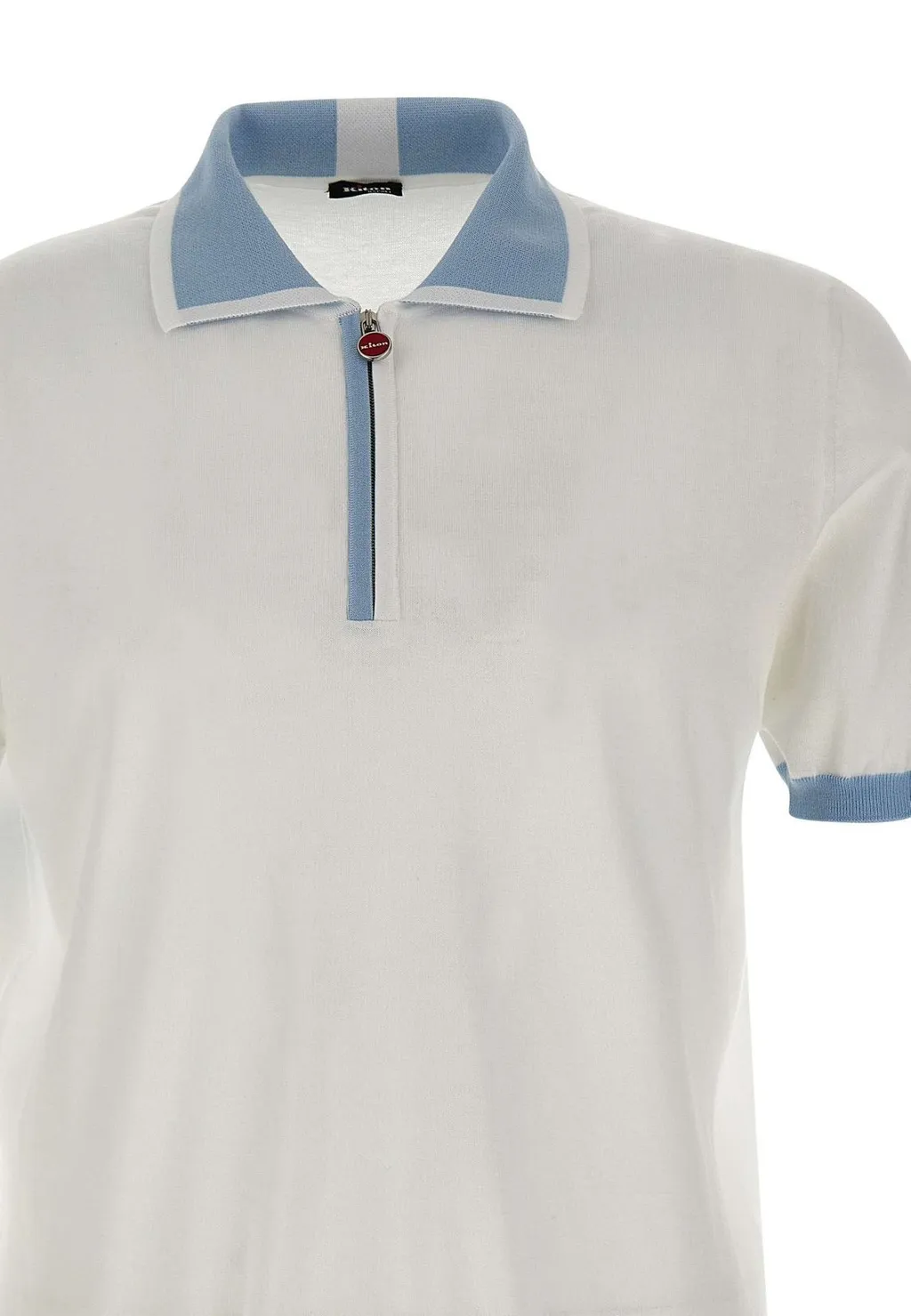 Kiton Half-Zip Polo Shirt