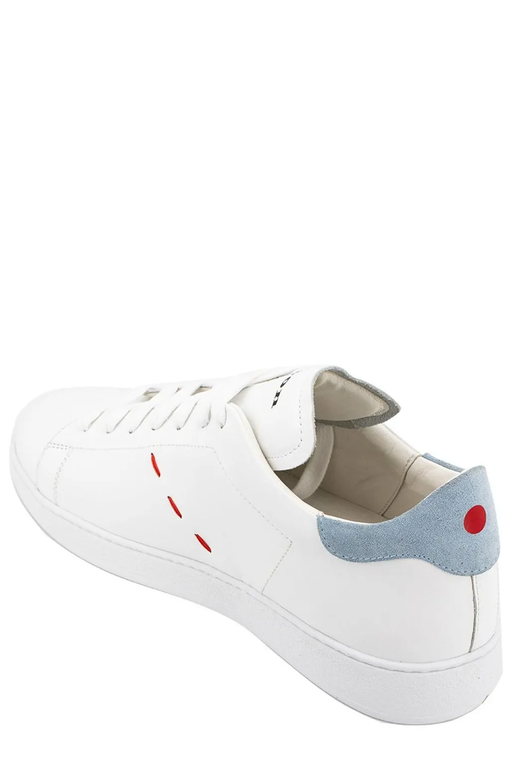 Kiton Logo Detailed Lace Up Sneakers