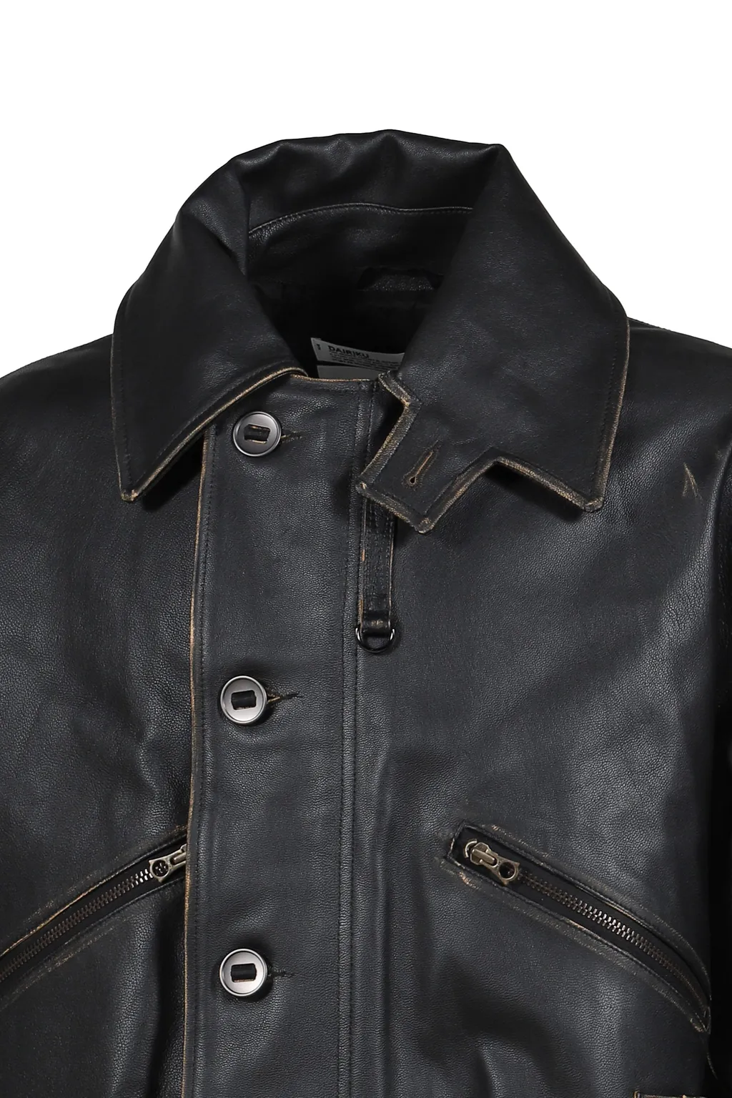 Leather Mk3 Jacket / Blk Inception