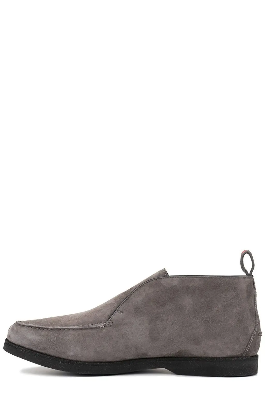 Kiton Round Toe Slip On Loafers
