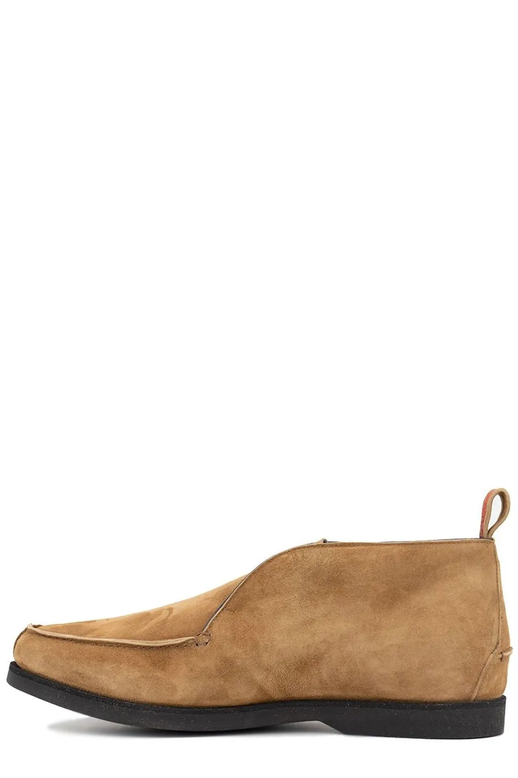Kiton Round Toe Slip On Loafers