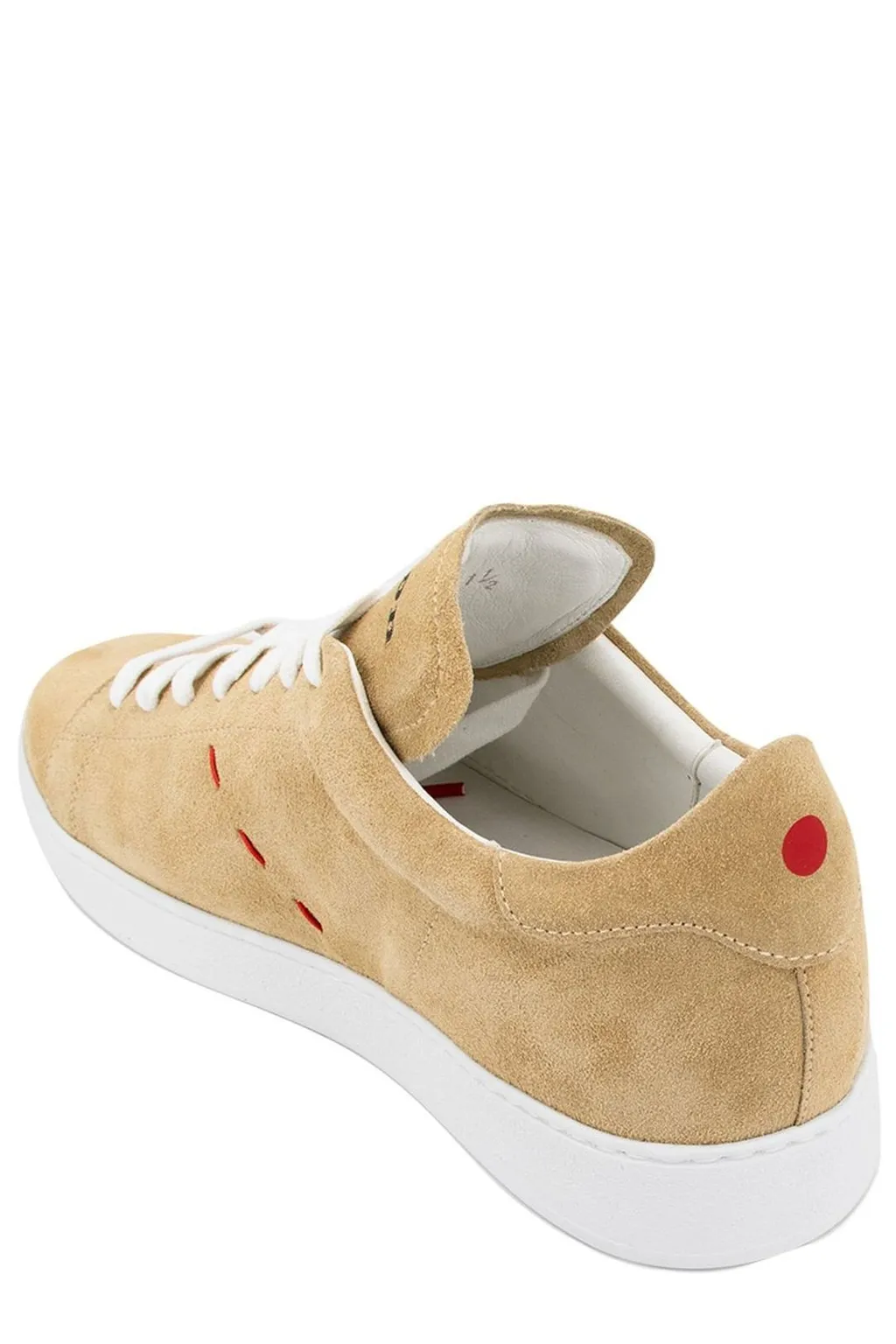 Kiton Logo Printed Lace-Up Sneakers