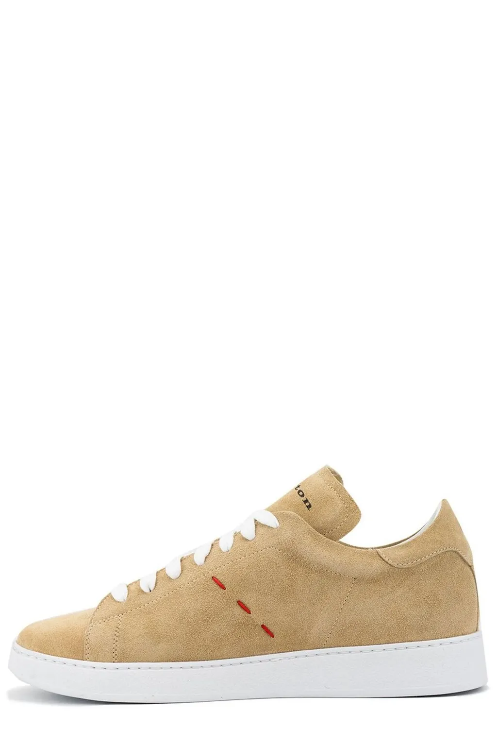 Kiton Logo Printed Lace-Up Sneakers