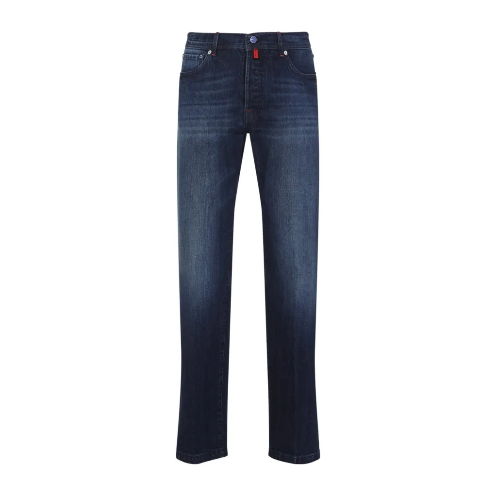 Kiton Straight-Leg Slim Fit Jeans