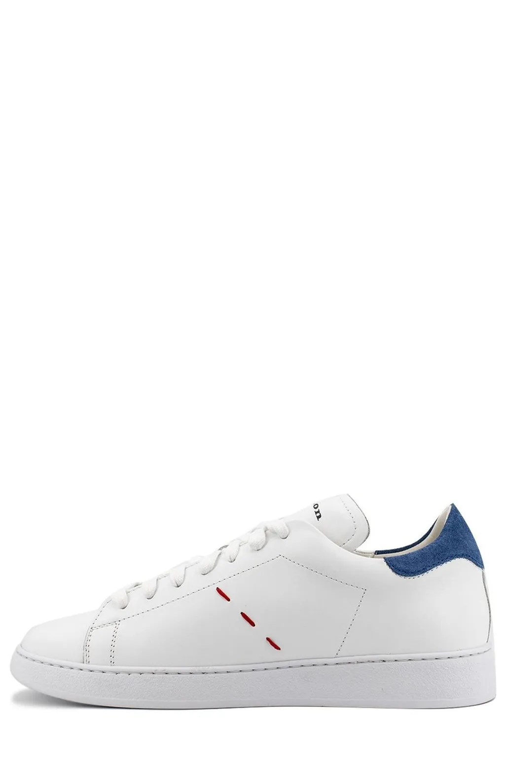 Kiton Logo Embroidered Lace-Up Sneakers