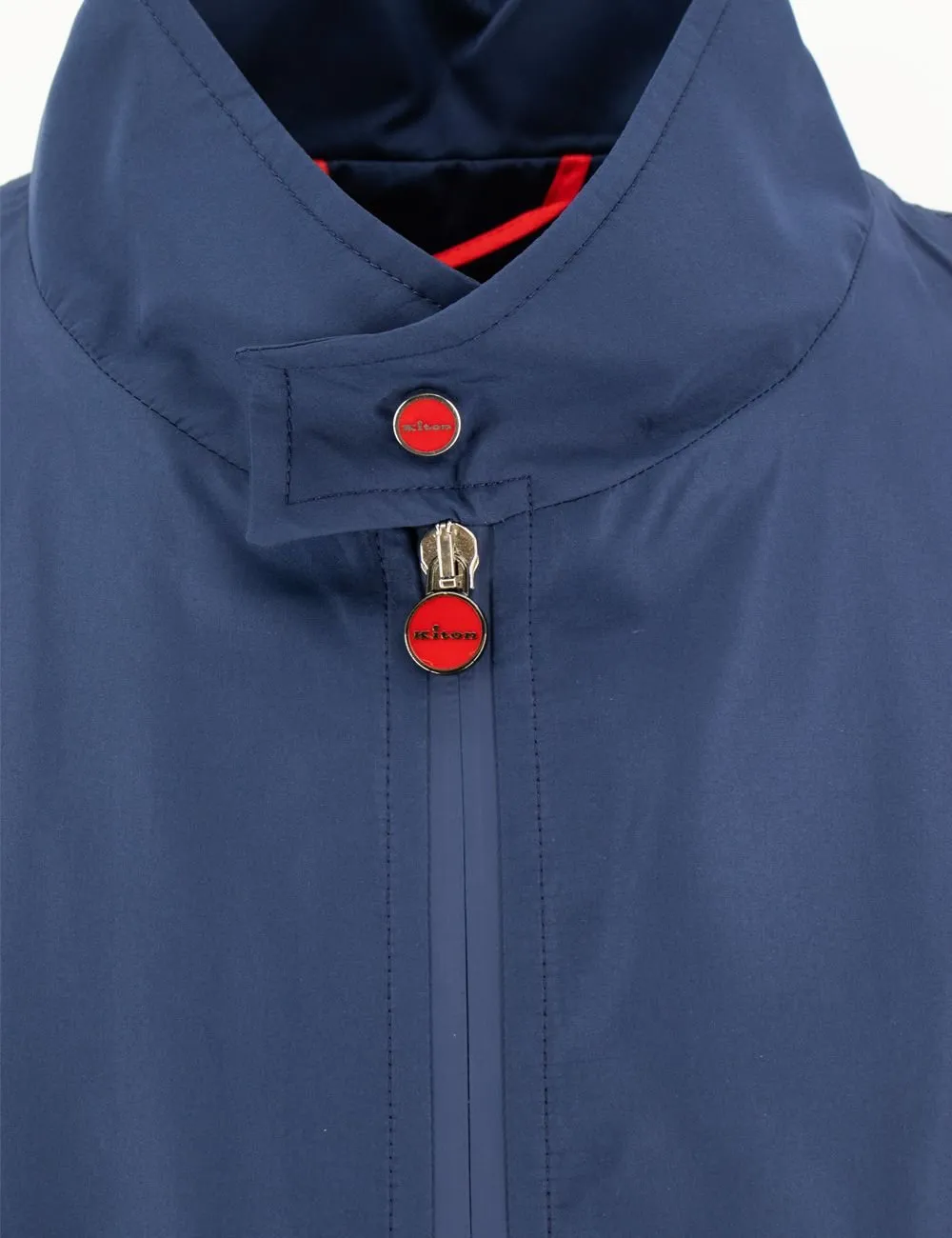 Kiton High Neck Zipped Jacket
