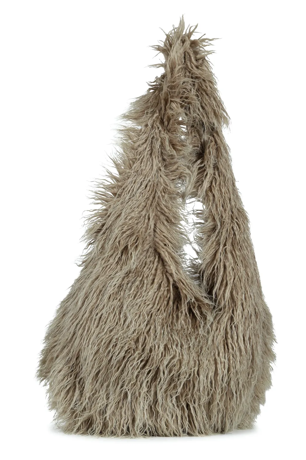 Hairy Fur Shoulder Bag / Bei
