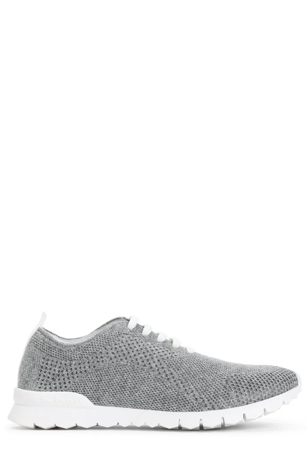 Kiton Knitted Lace-Up Sneakers