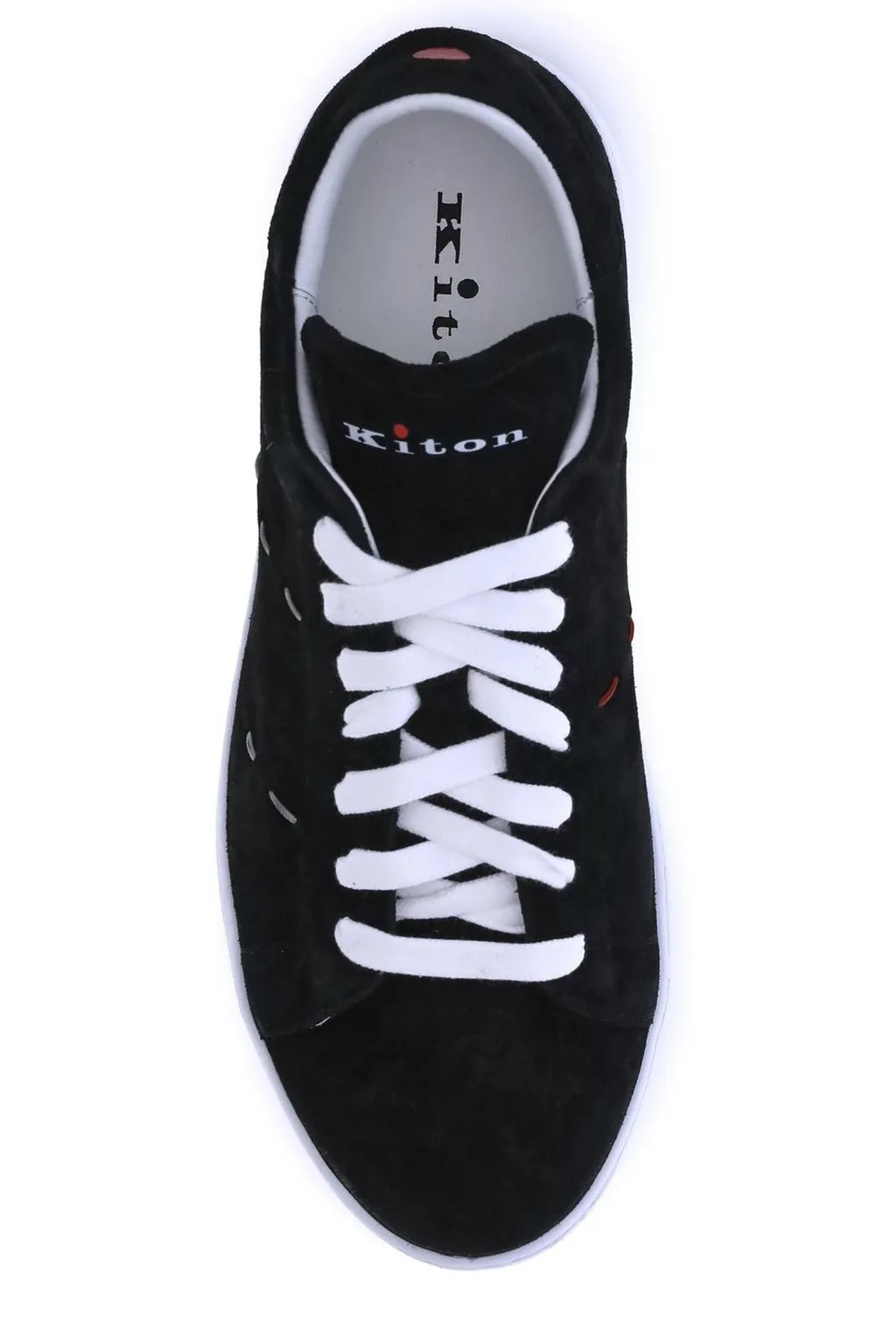 Kiton Round-Toe Low-Top Sneakers