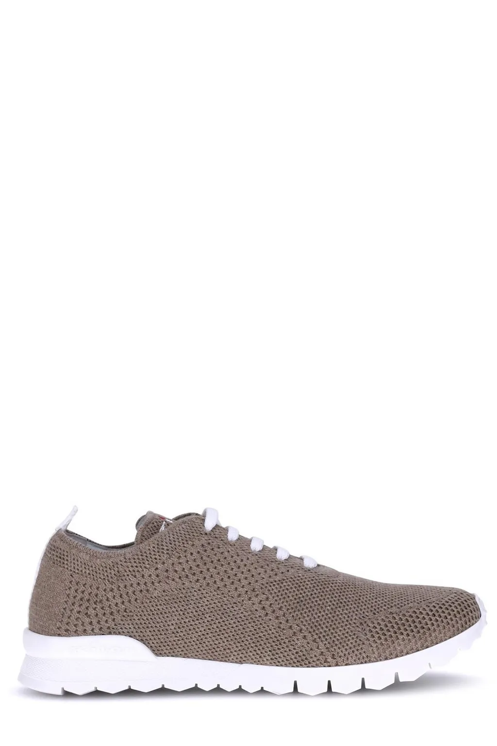 Kiton Round-Toe Lace-Up Sneakers