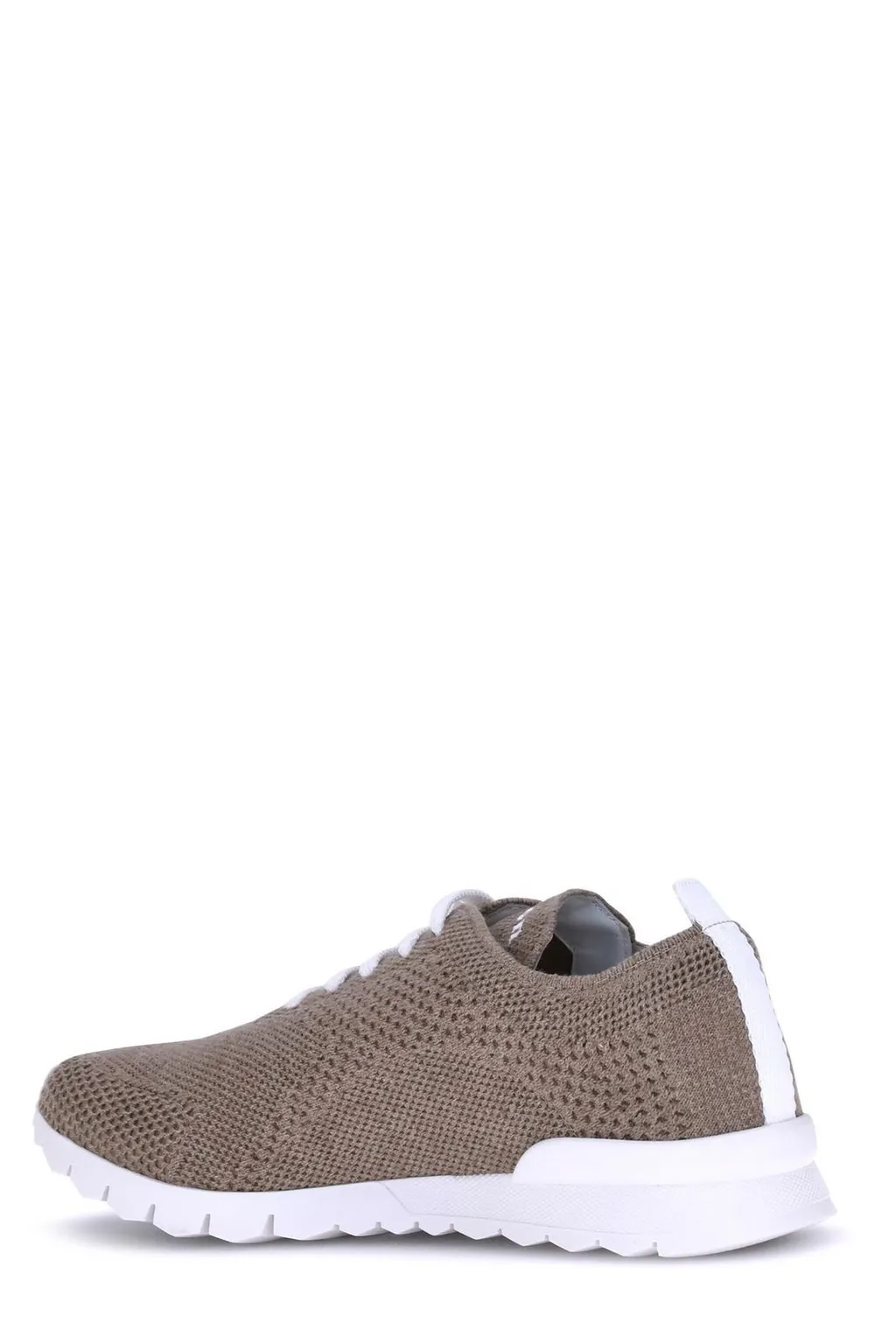Kiton Round-Toe Lace-Up Sneakers