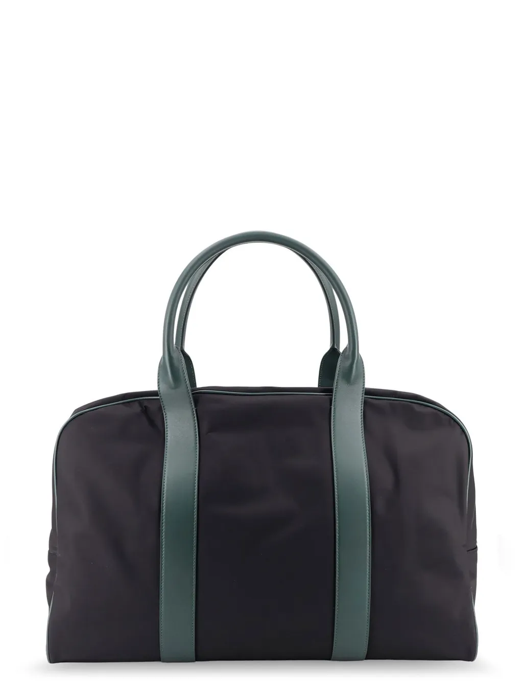 Kiton Logo Plaque Zipped Travel Bag