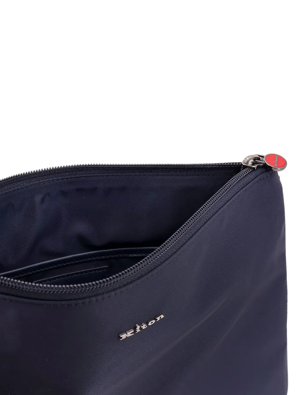 Kiton Logo Plaque Clutch Bag