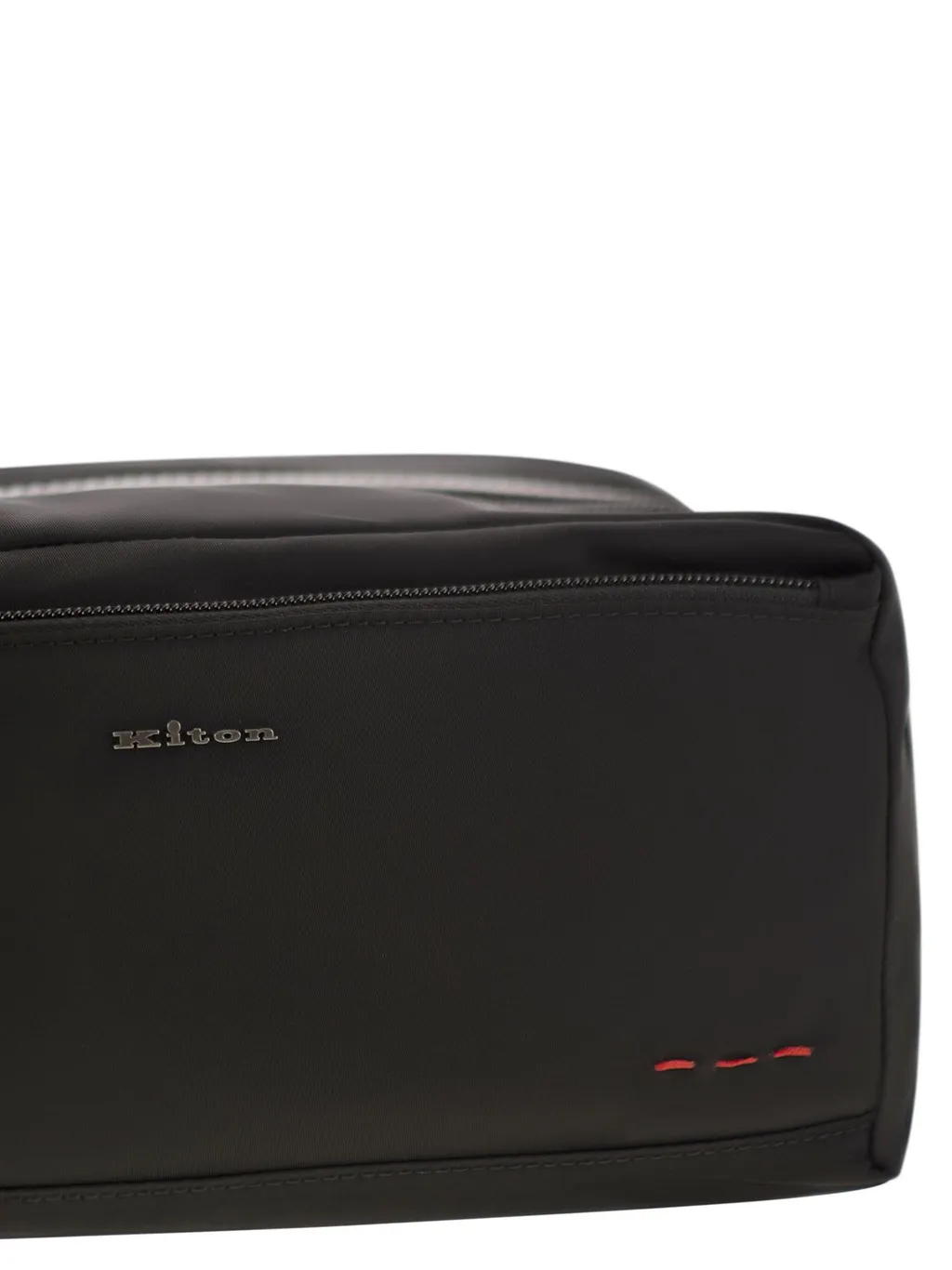 Kiton Logo Plaque Beauty Case