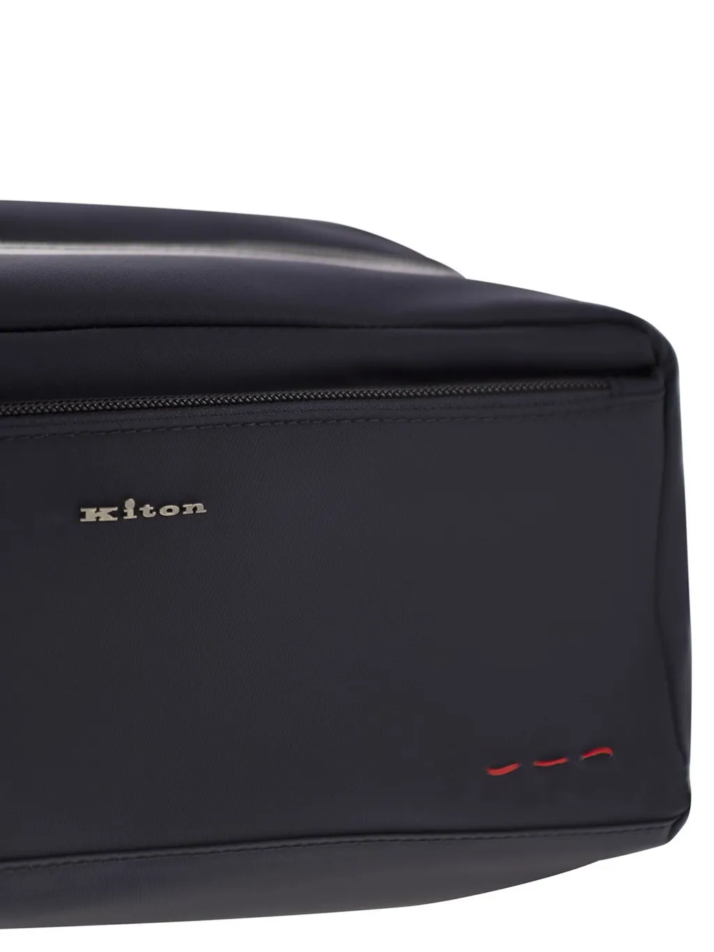 Kiton Logo Plaque Beauty Case