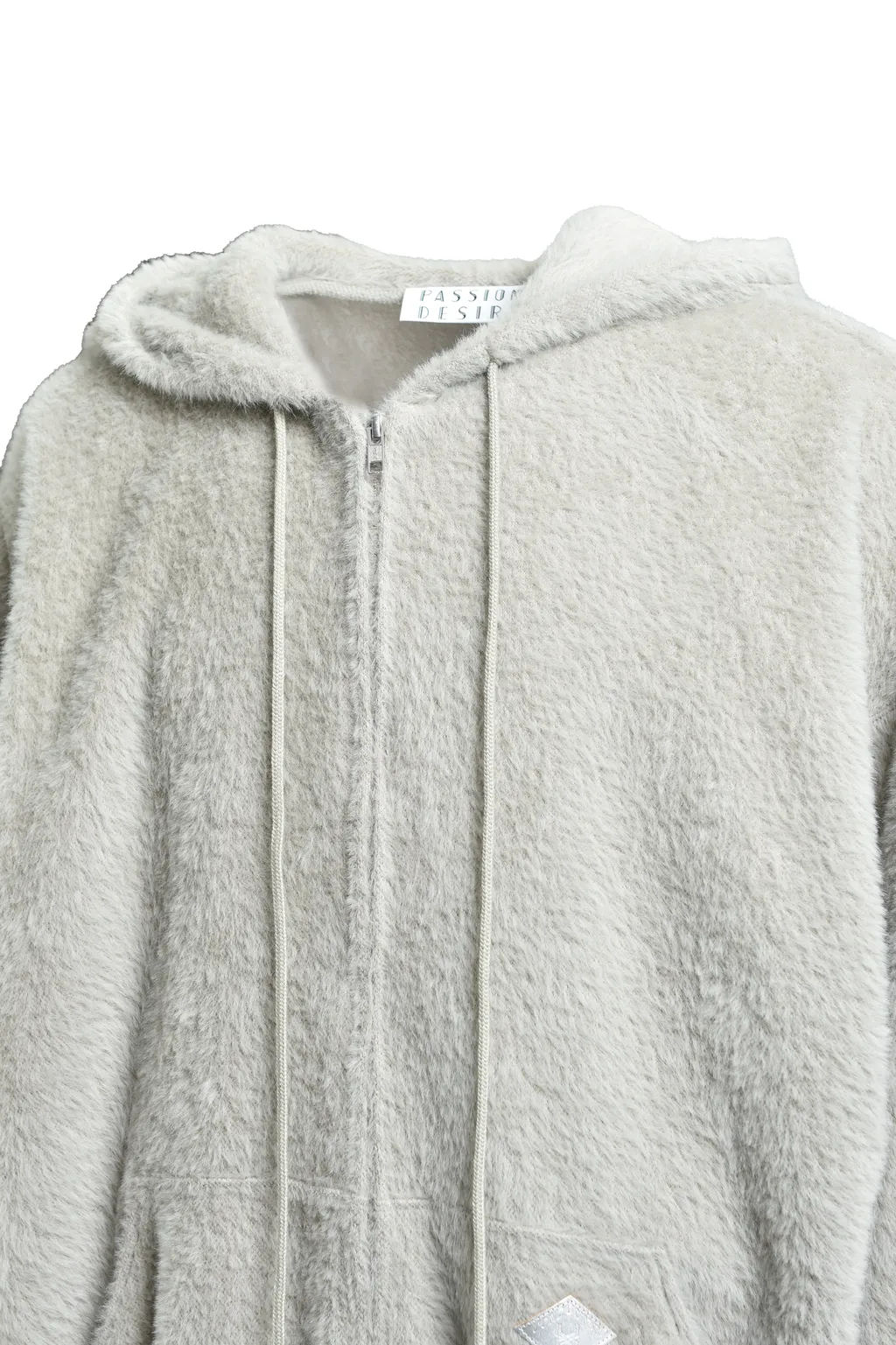 Teddy Bear Hooded Sewater / Mint