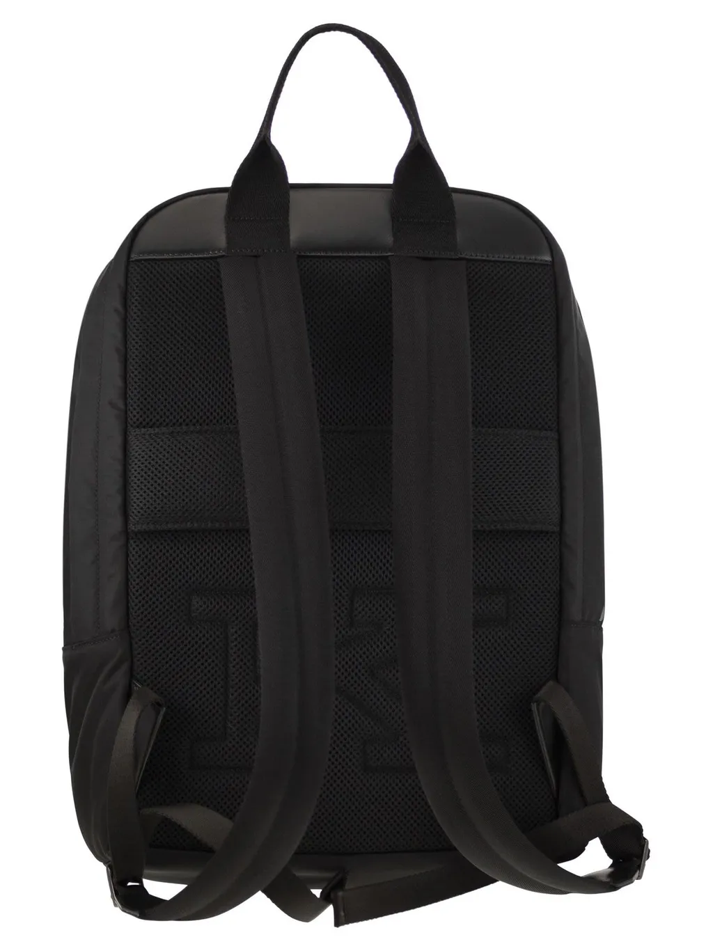 Kiton Logo Lettering Zipped Backpack