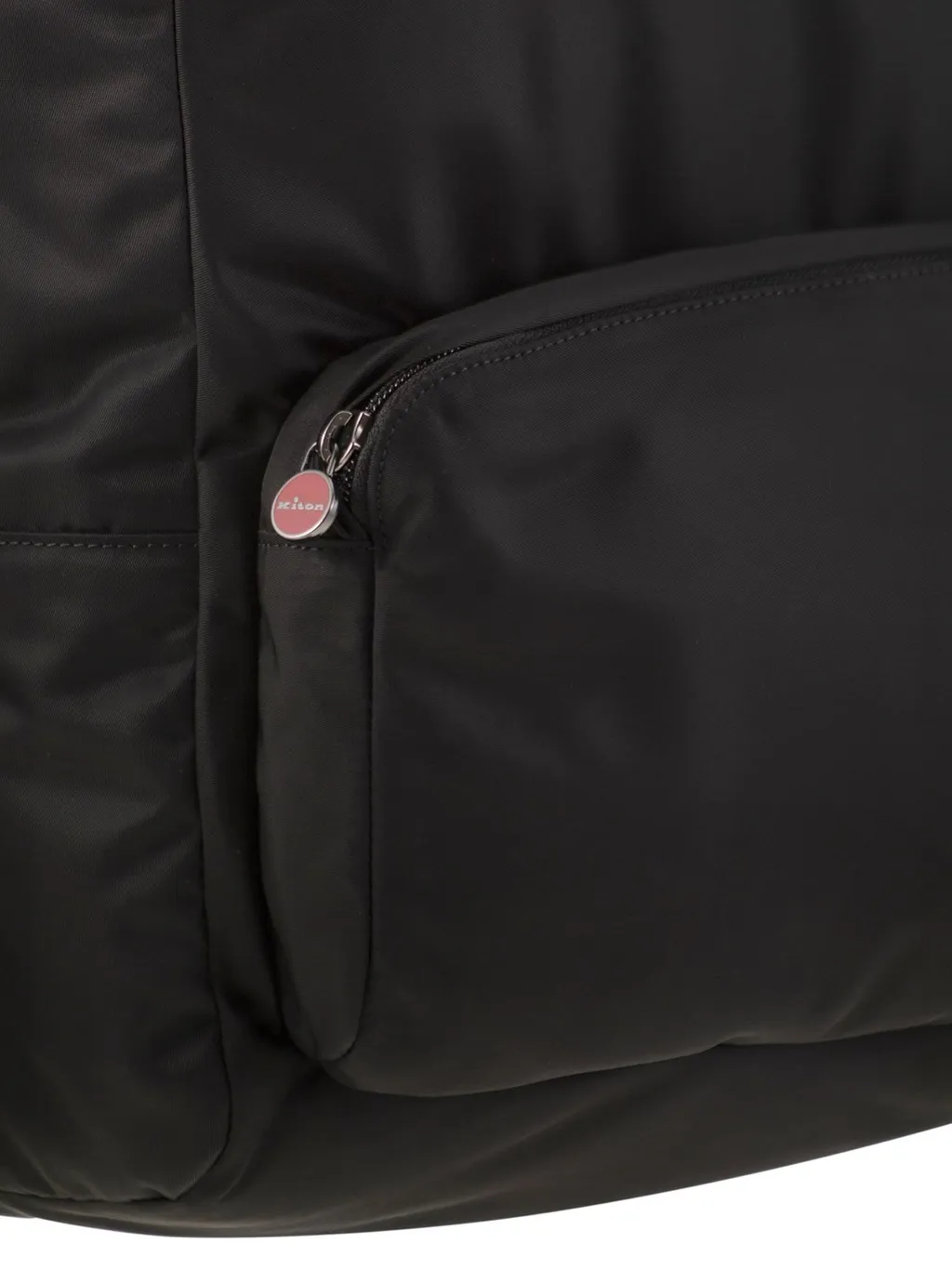 Kiton Logo Lettering Zipped Backpack