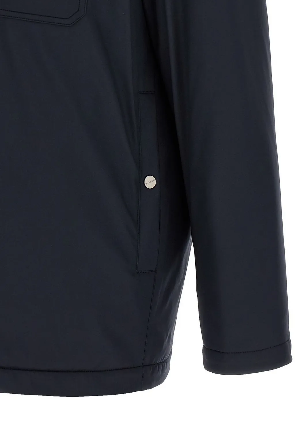 Kiton Long-Sleeved Buttoned Down Jacket