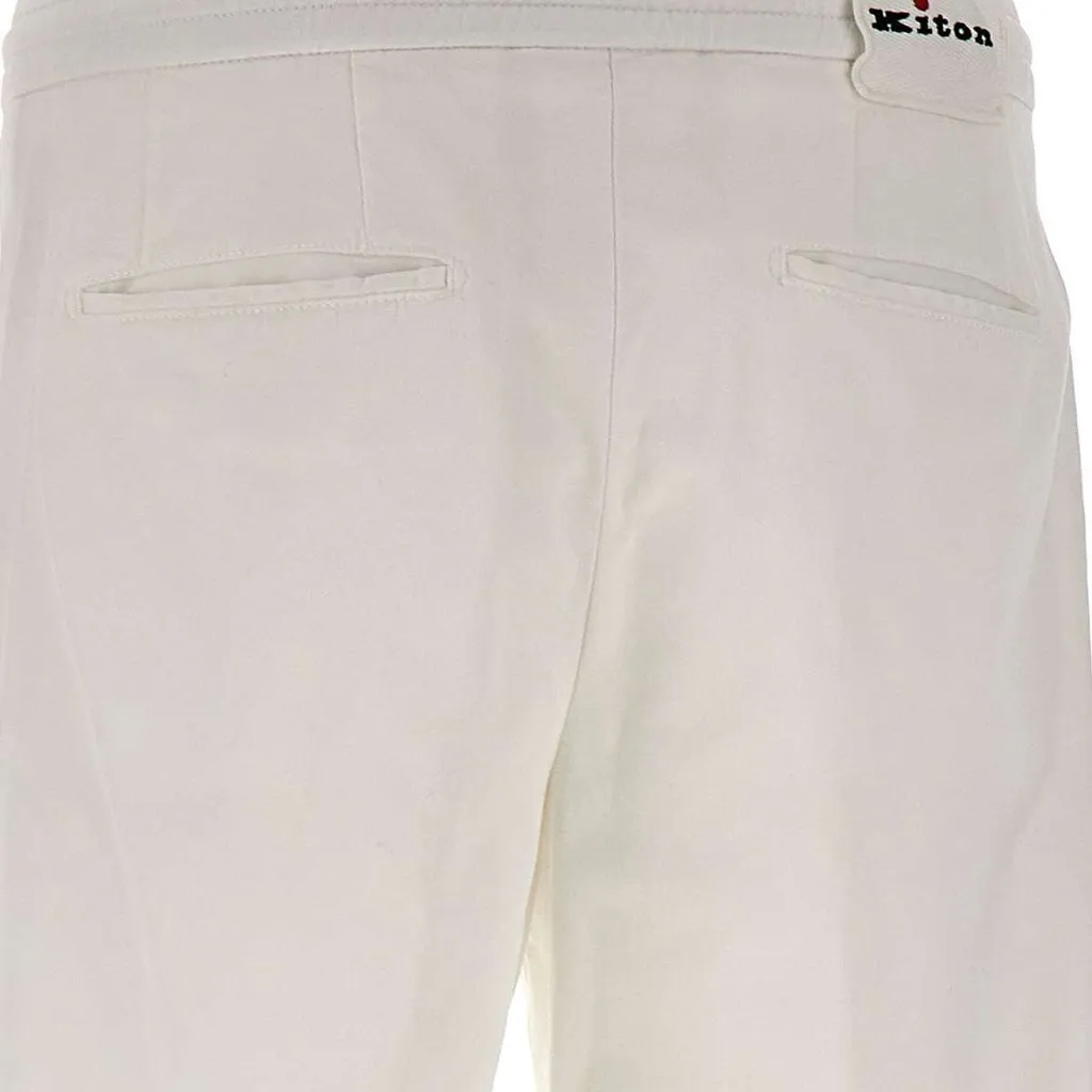 Kiton Up1Lac Straight-Leg Trousers