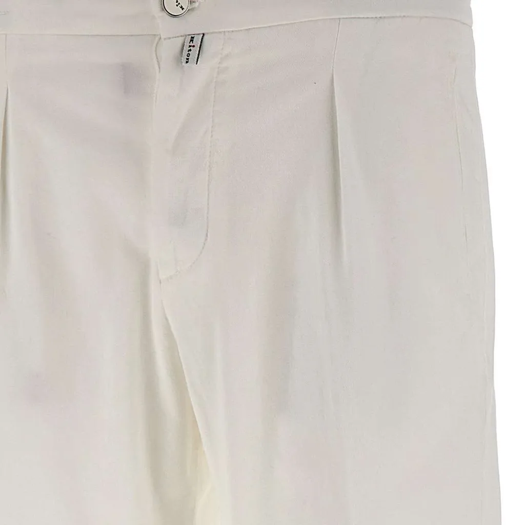 Kiton Up1Lac Straight-Leg Trousers