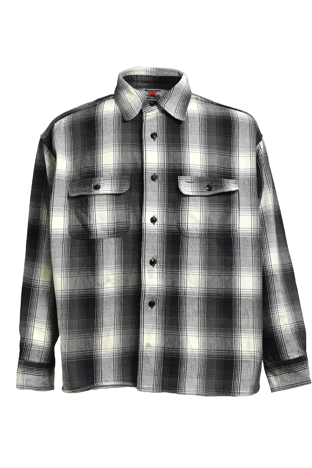 Bb_Flannel Shirt/Check/Blk