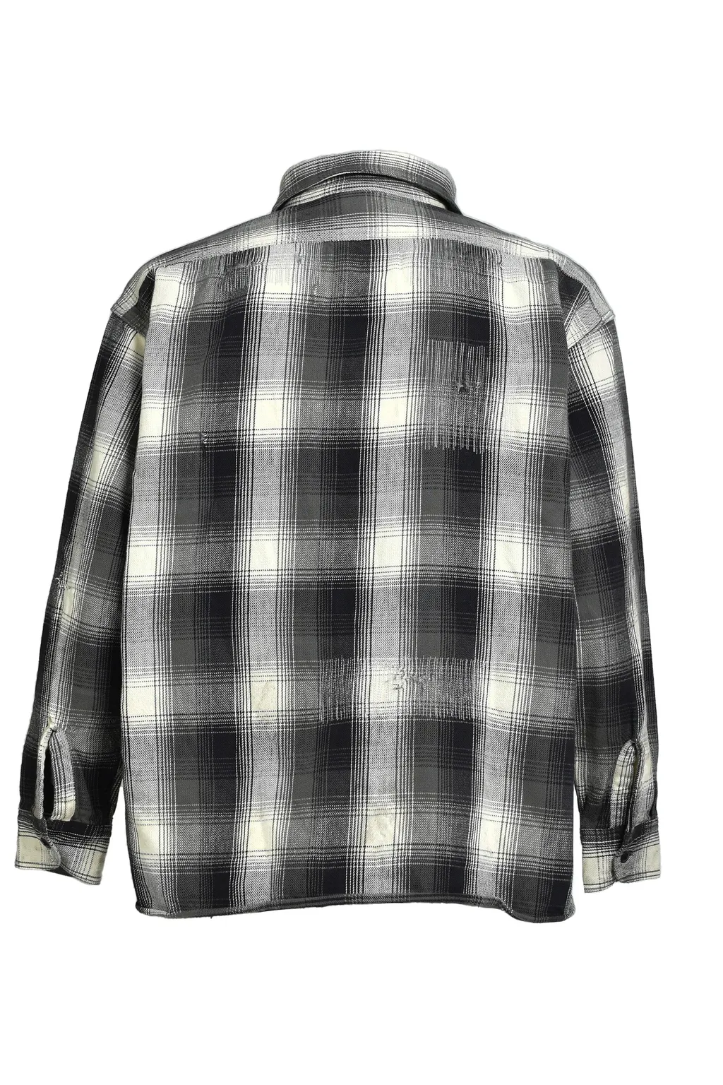Bb_Flannel Shirt/Check/Blk