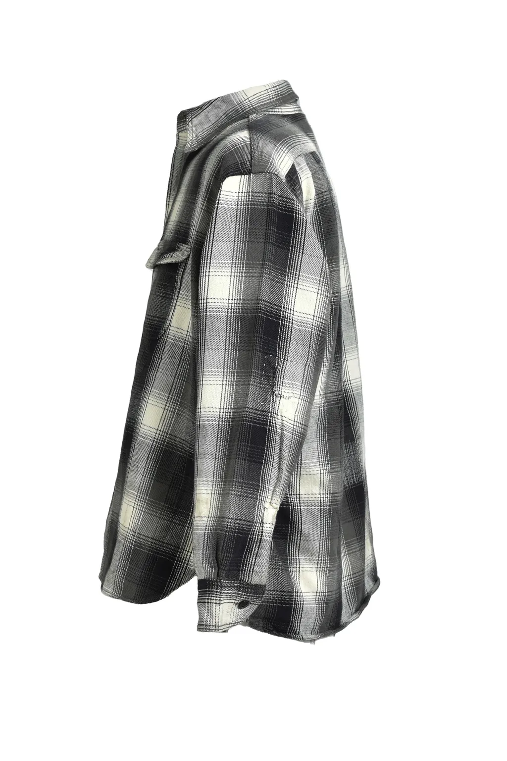 Bb_Flannel Shirt/Check/Blk