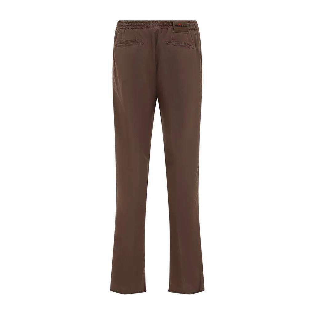 Kiton Up1Lac Straight-Leg Trousers