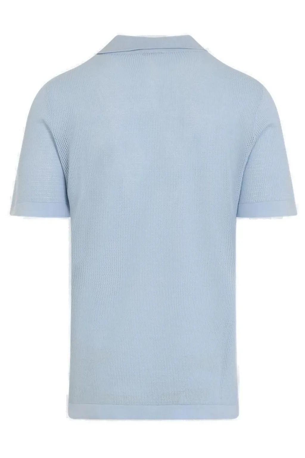Kiton Short-Sleeved Straight-Hem Polo Shirt