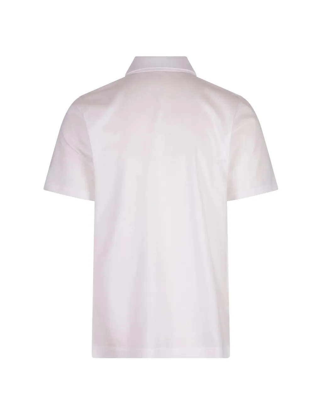 Kiton Short-Sleeved Half-Zip Polo Shirt