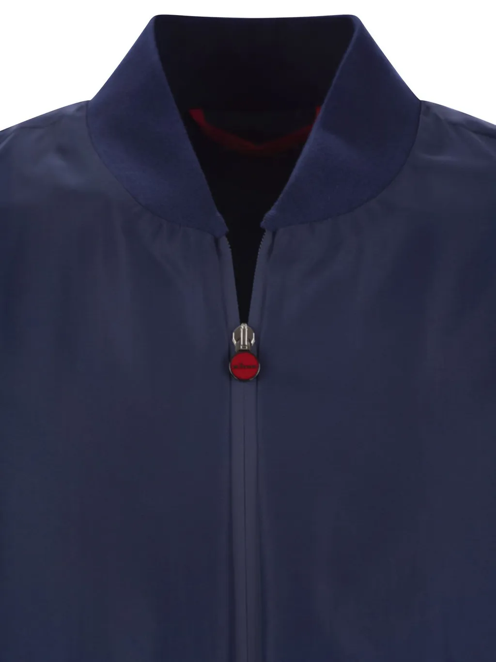 Kiton Long-Sleeved Zip-Up Bomber Jacket