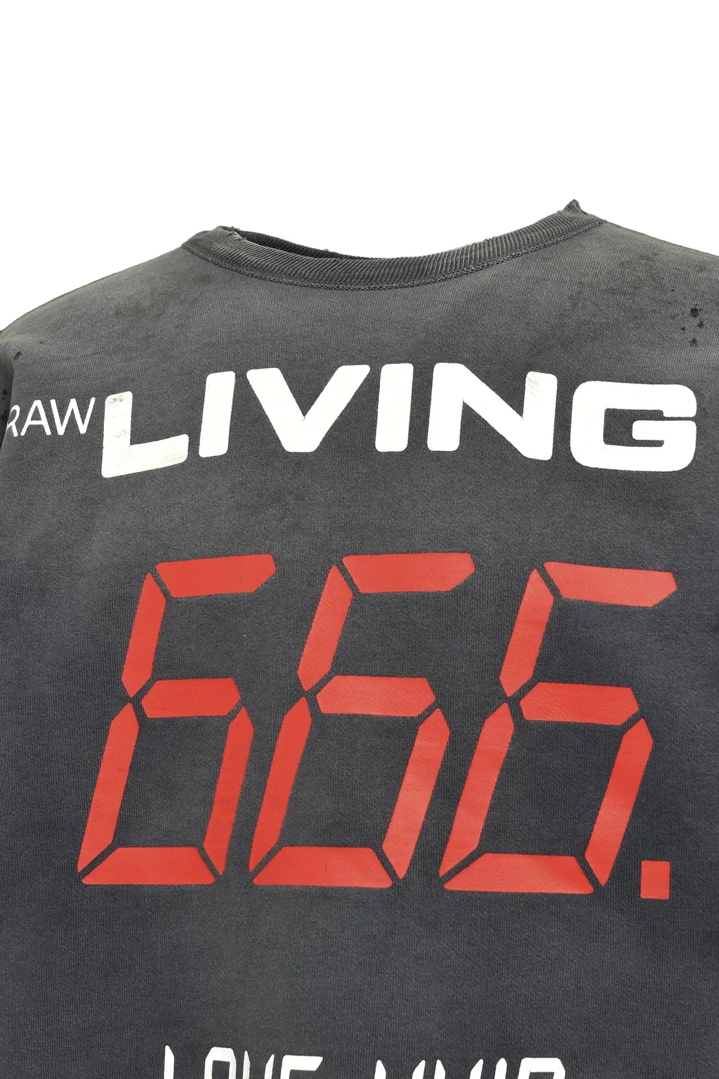 Crew Neck Sweat/666 / Black