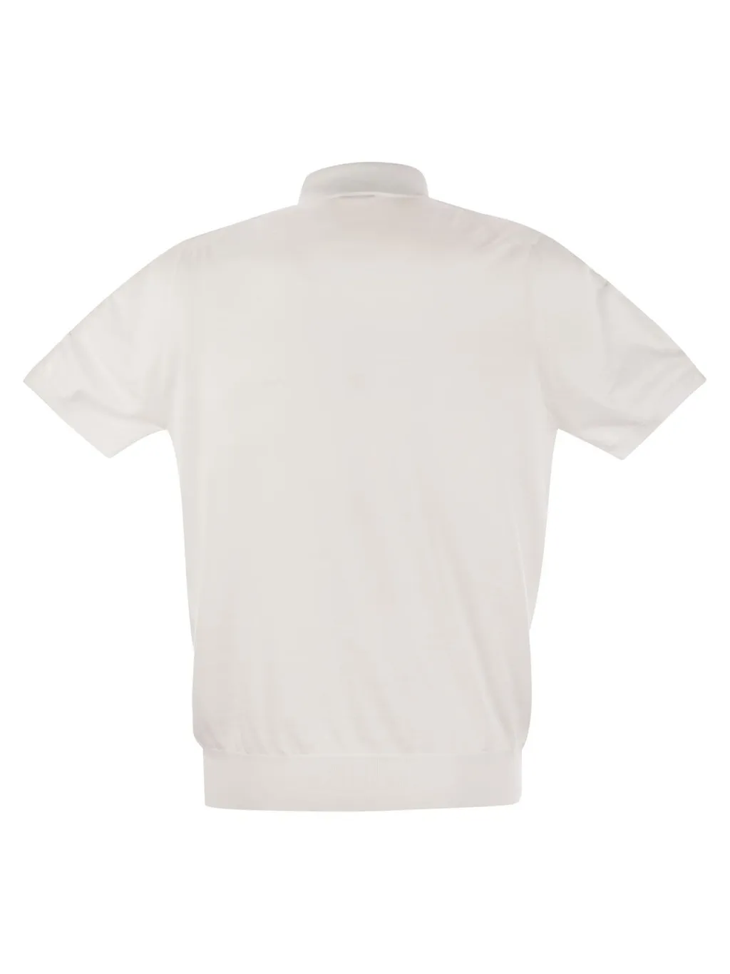 Kiton Short-Sleeved Buttoned Polo Shirt
