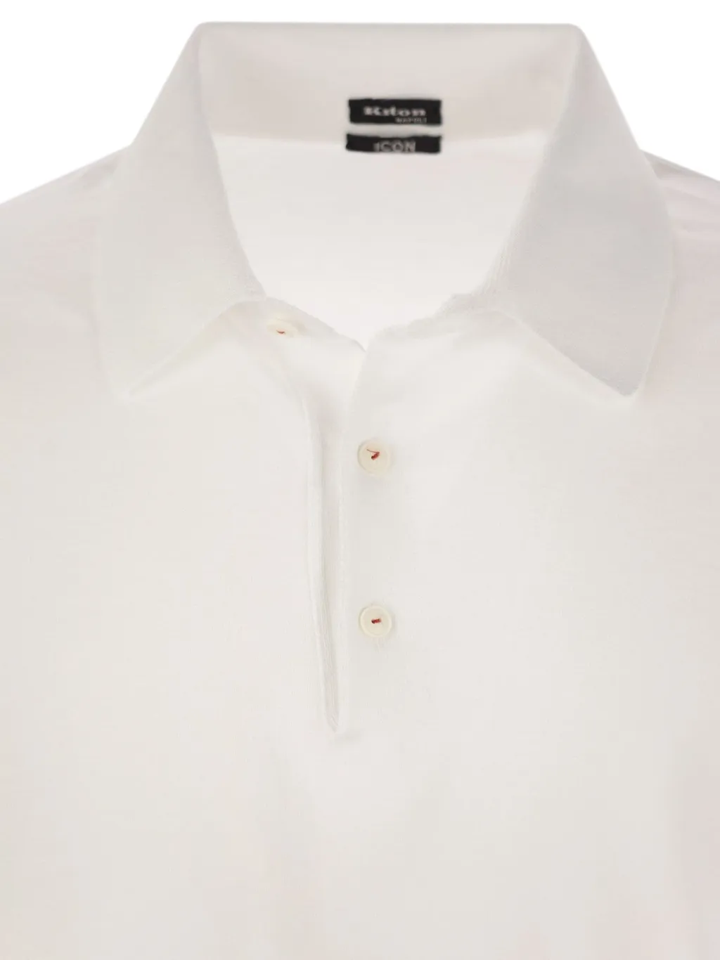 Kiton Short-Sleeved Buttoned Polo Shirt