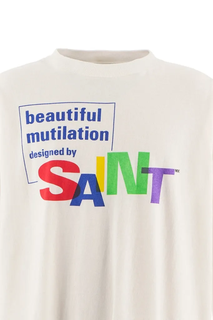 Ls Tee/Beautiful Saint / Wht