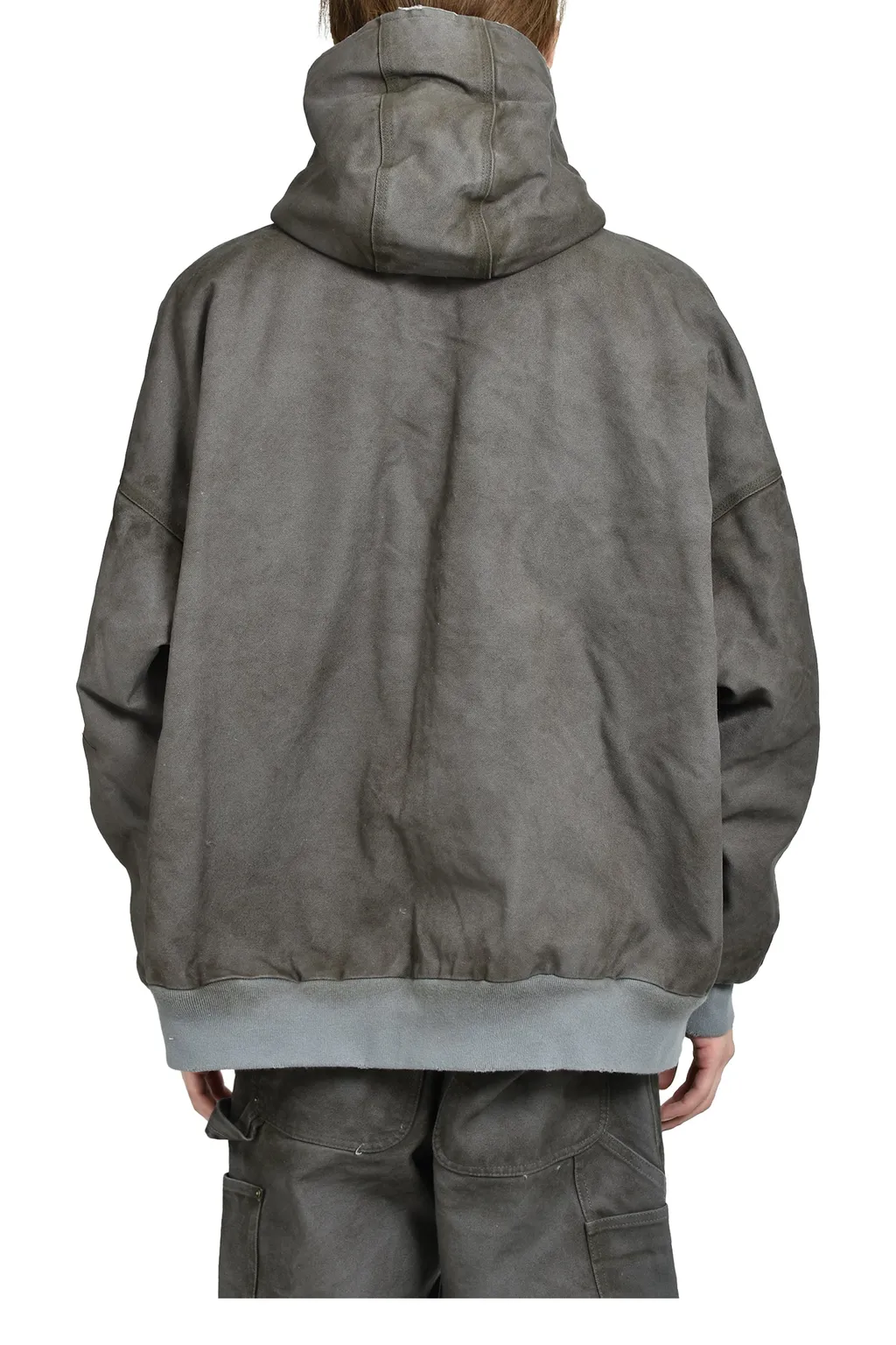 Boro Boa Lining Duck Zip Parka / Gry